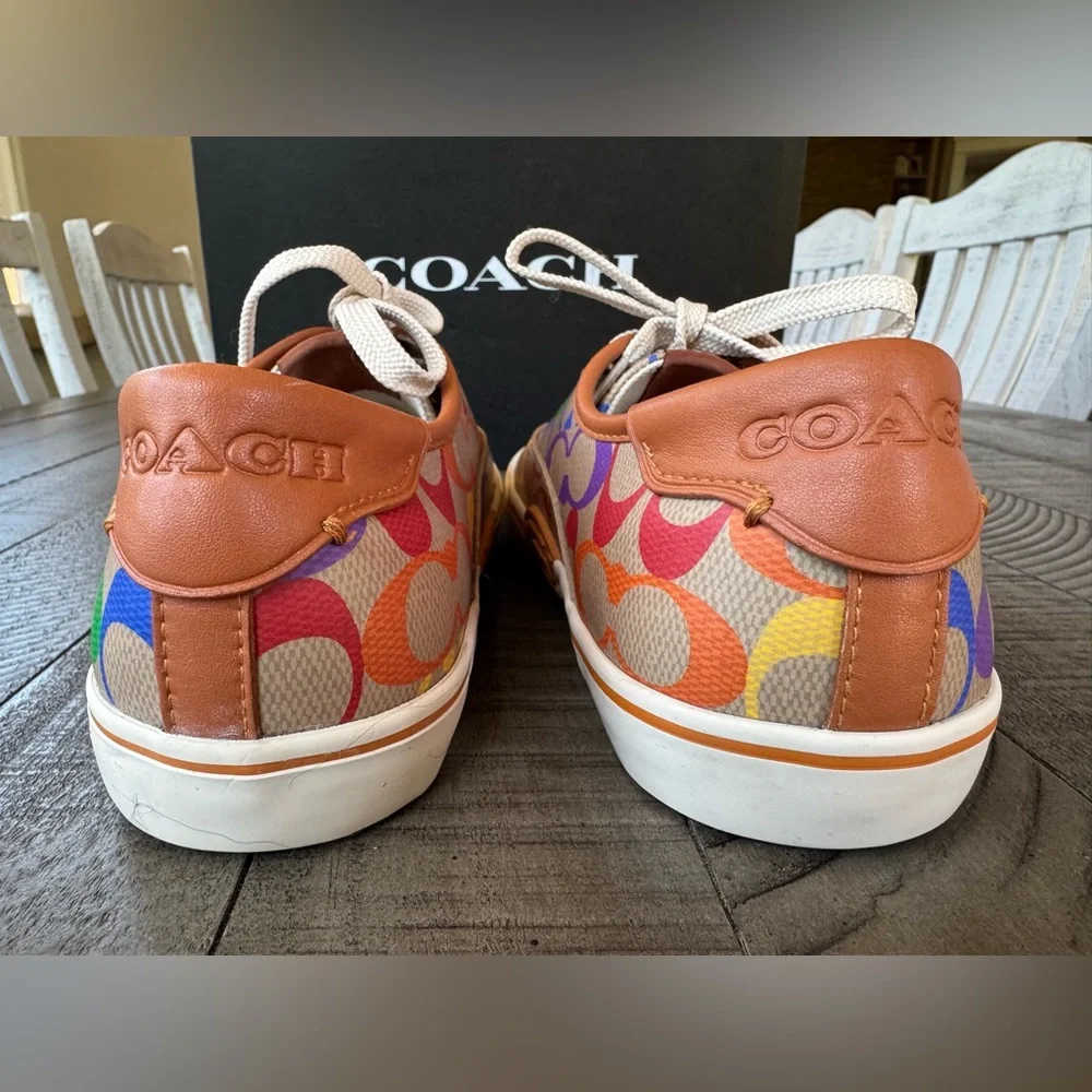 Coach Citysole Skate Lace-Up Sneakers Multicolor Women’s  Size 9 B
